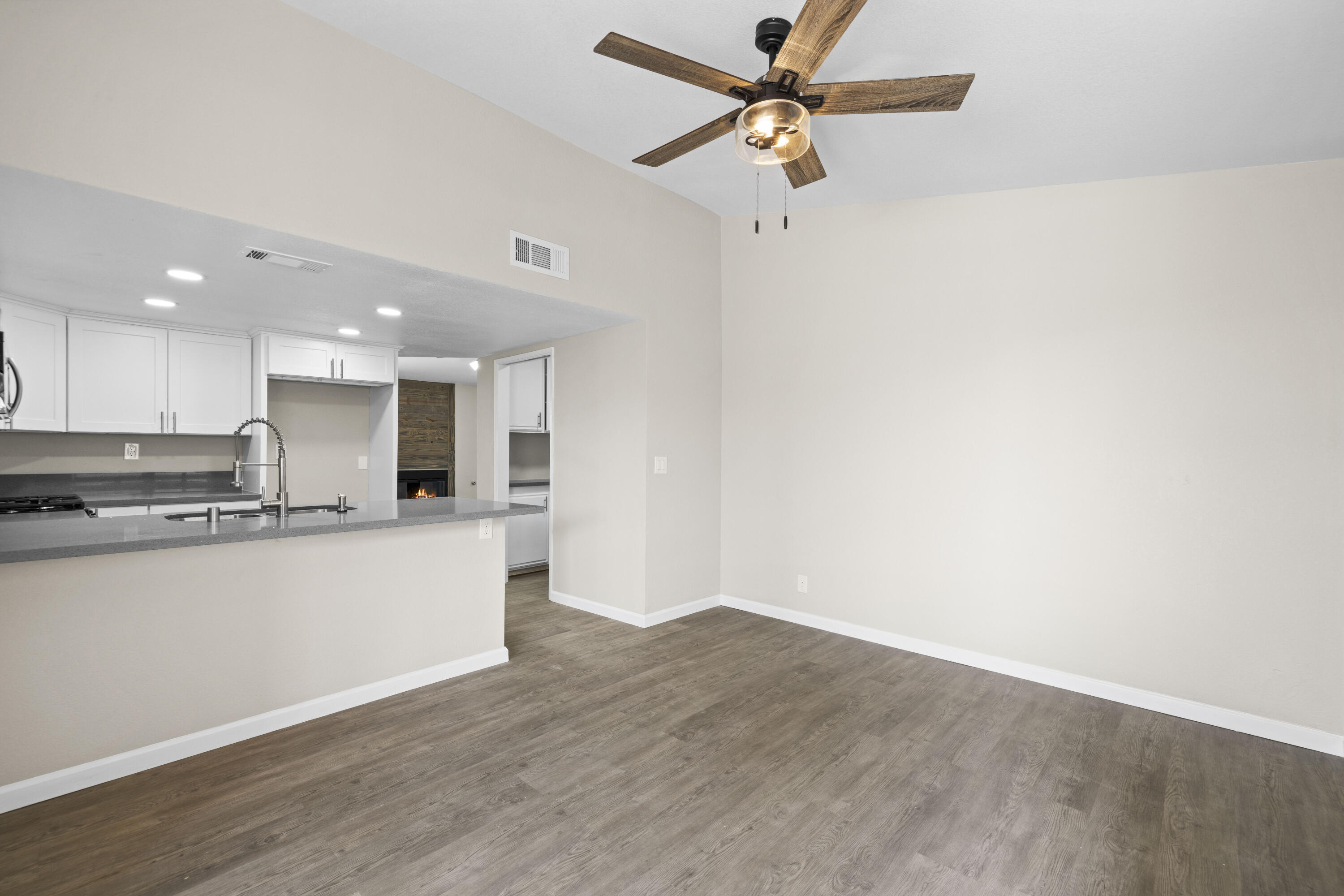1270 Ave H4 Lancaster, CA 93534 - Photo 10 of 39 a view of kitchen with wooden floor