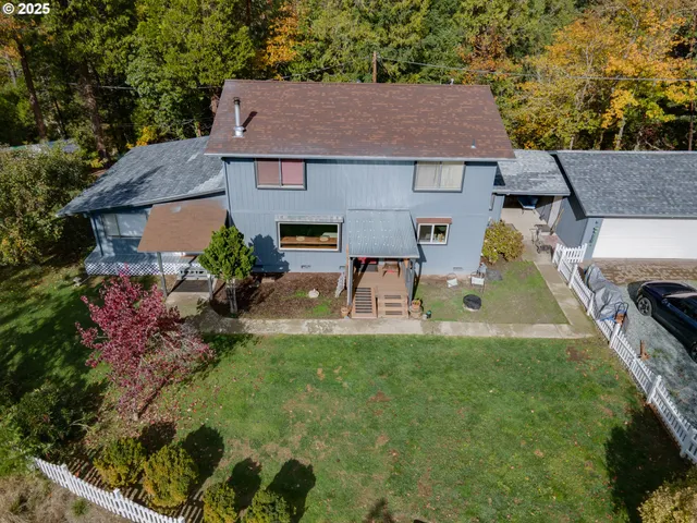 a view of outdoor space and yard