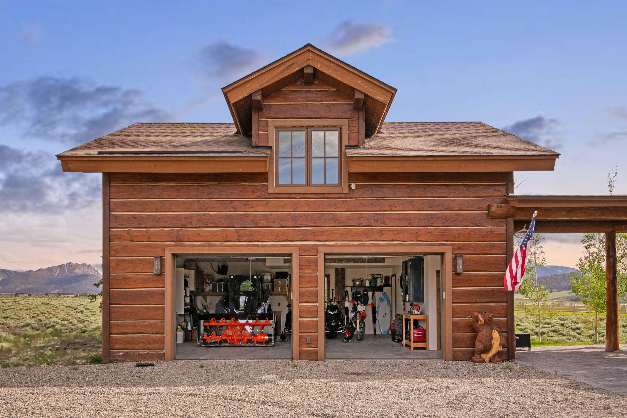 16825 Highway 75 Stanley, ID 83278 - Photo 31 of 52 2 car garage with apartment above