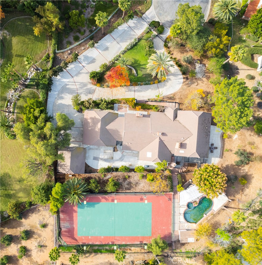 2225 Da Vinci Drive Riverside, CA 92506 - Photo 60 of 60 an aerial view of a residential houses with yard
