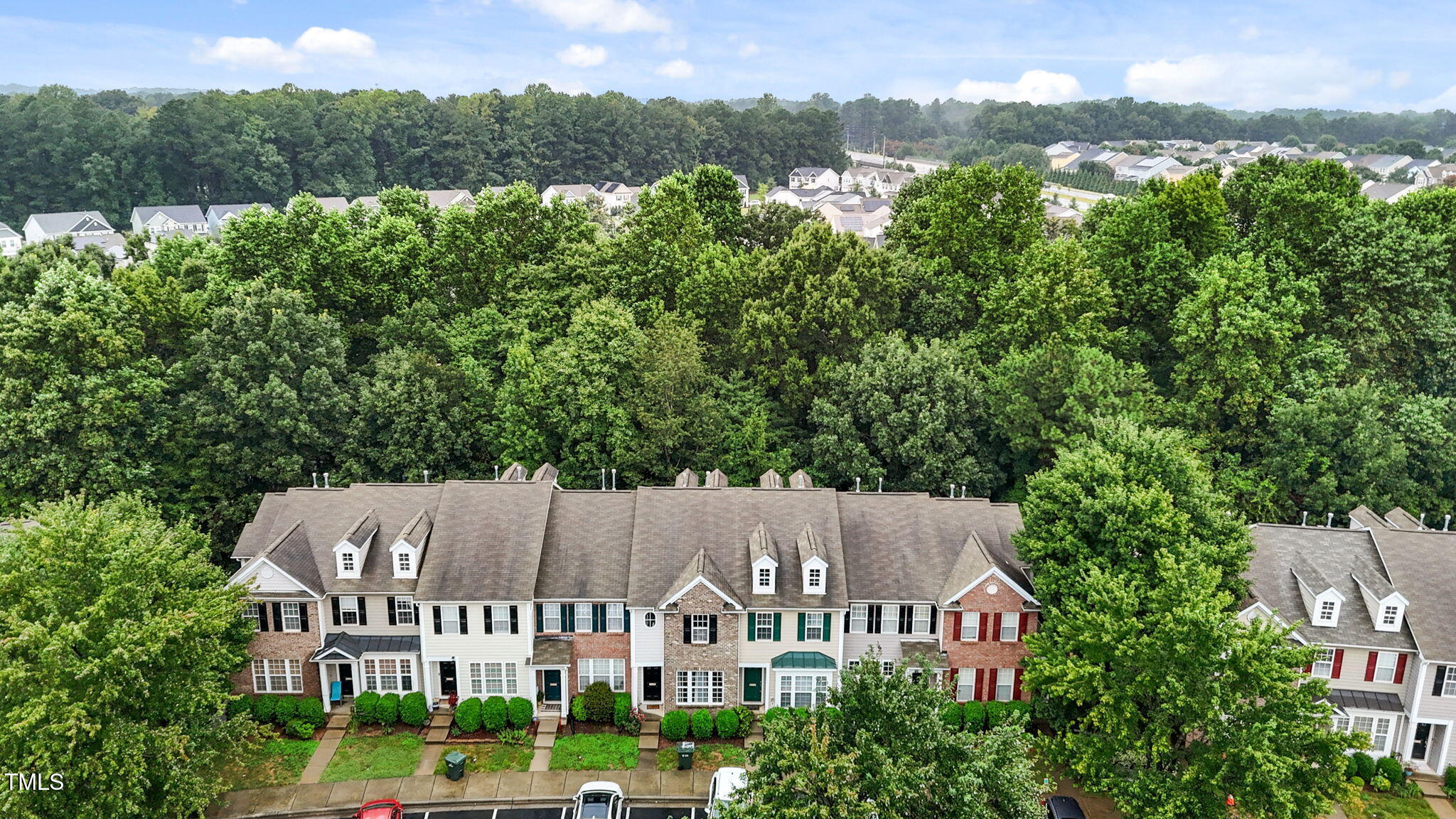 648 Cupola Drive Raleigh, NC 27603 - Photo 30 of 31 an aerial view of a house with a garden
