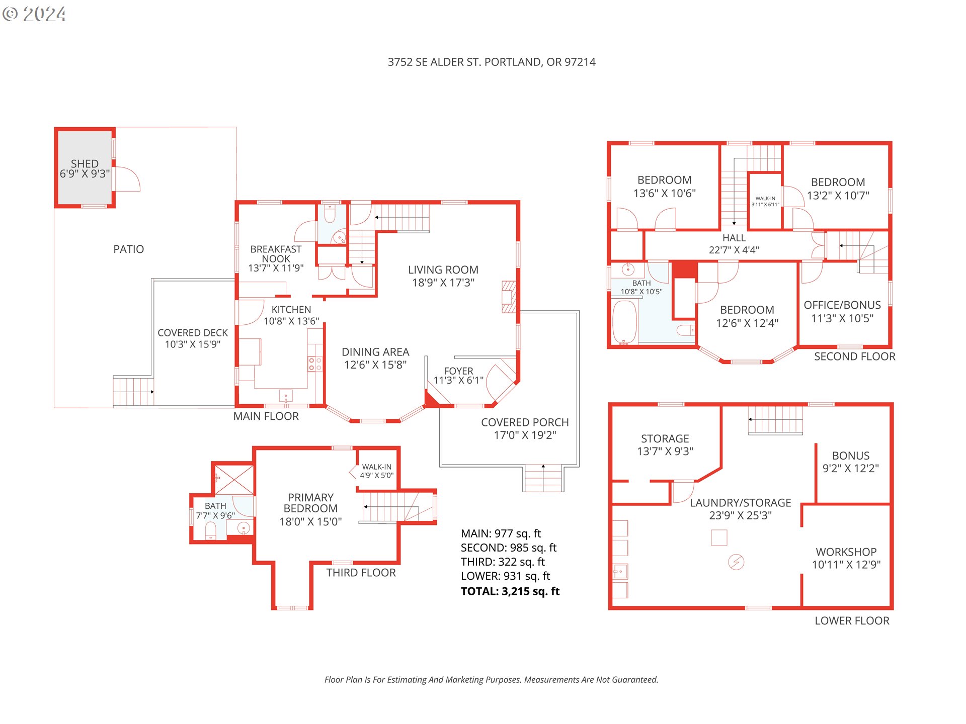 3752 Southeast Alder Street Portland, OR 97214 - Photo 44 of 44