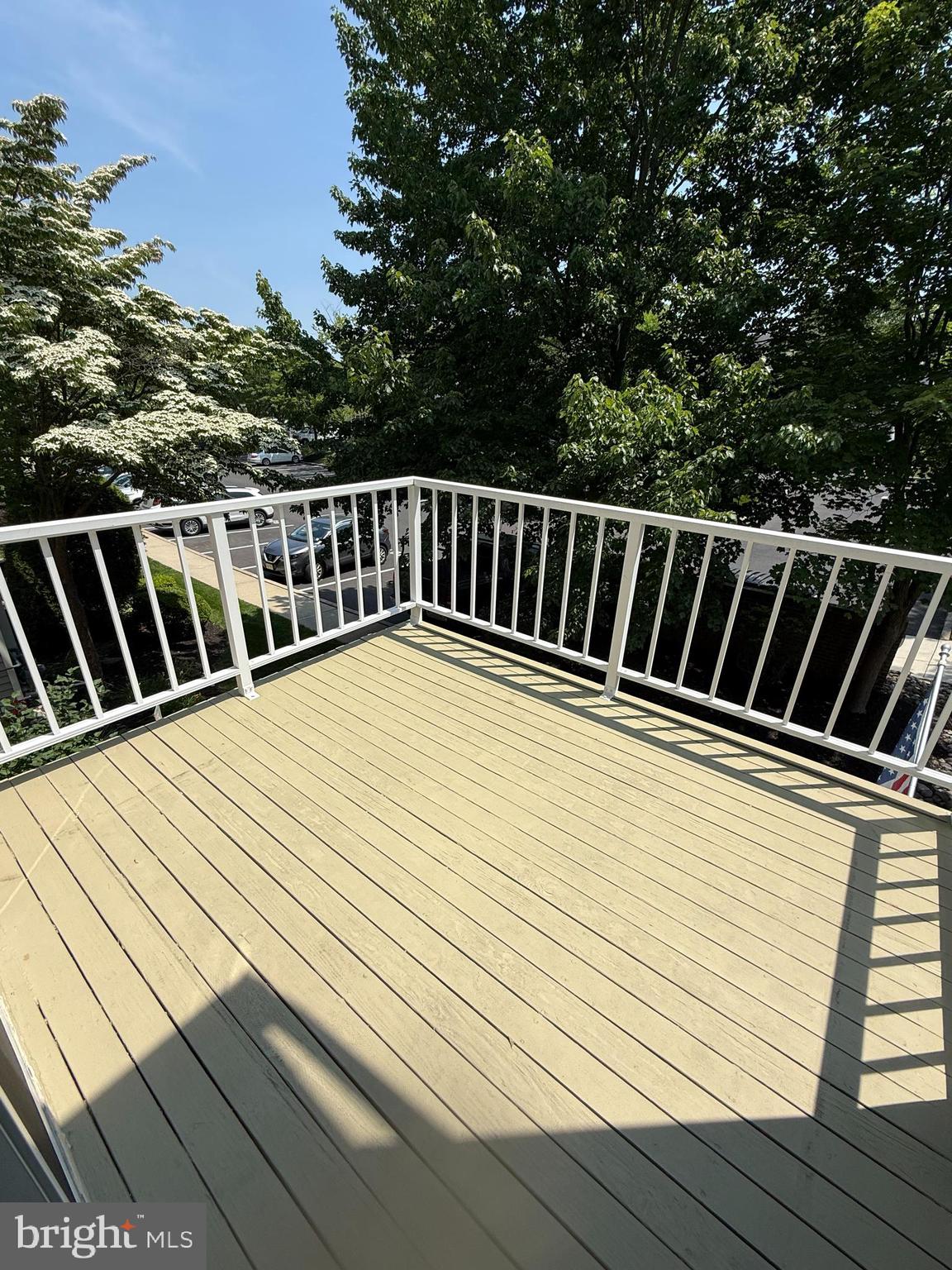 5702B Adelaide Drive Mount Laurel, NJ 08054 - Photo 19 of 22 a view of balcony with wooden floor