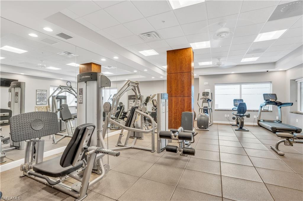 265 Indies Way, Unit 1605 Naples, FL 34110 - Photo 41 of 49 a view of a room with gym equipment