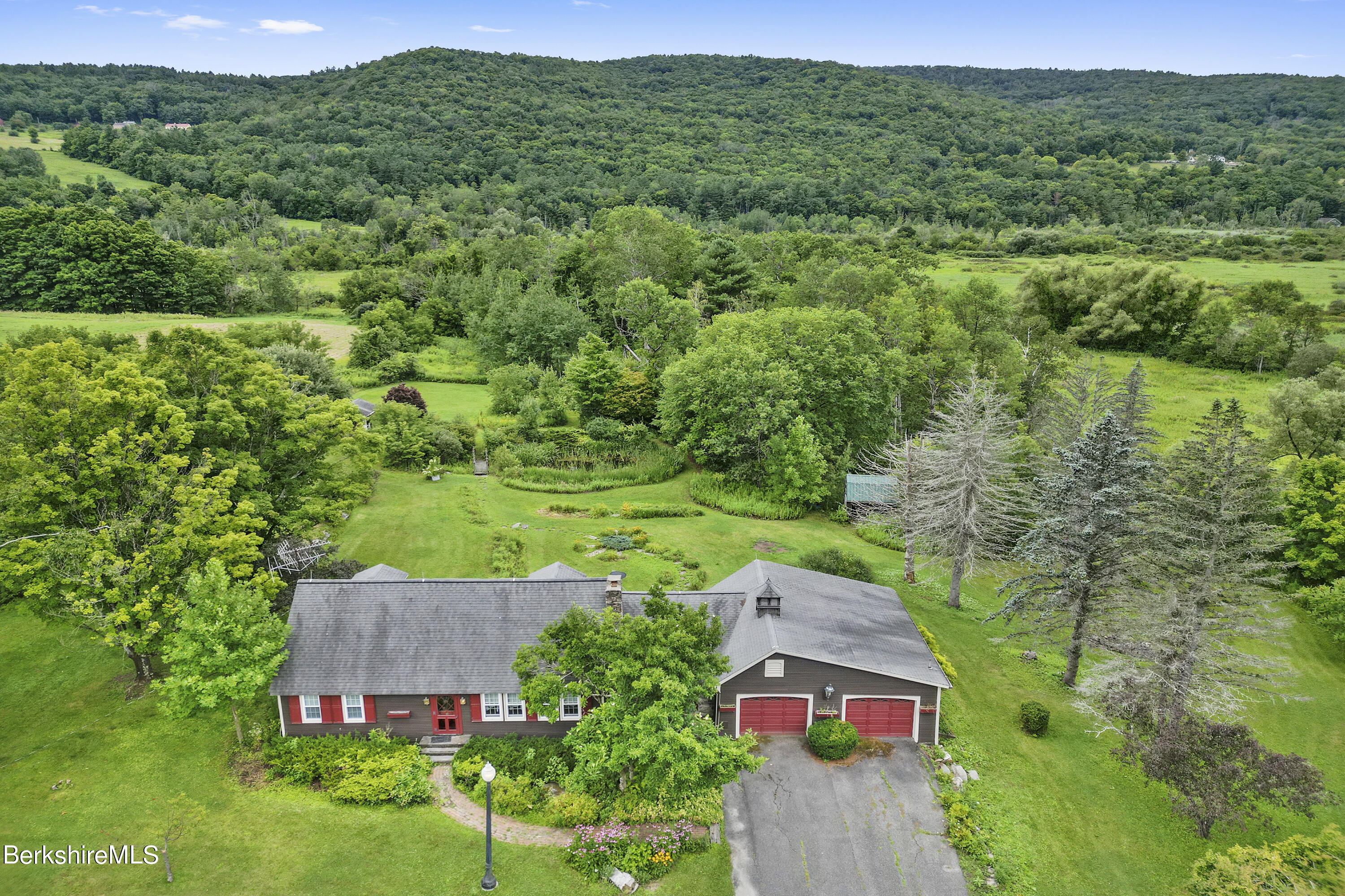 66 Main Road Tyringham, MA 01238 - Photo 42 of 45 900 Aerial View