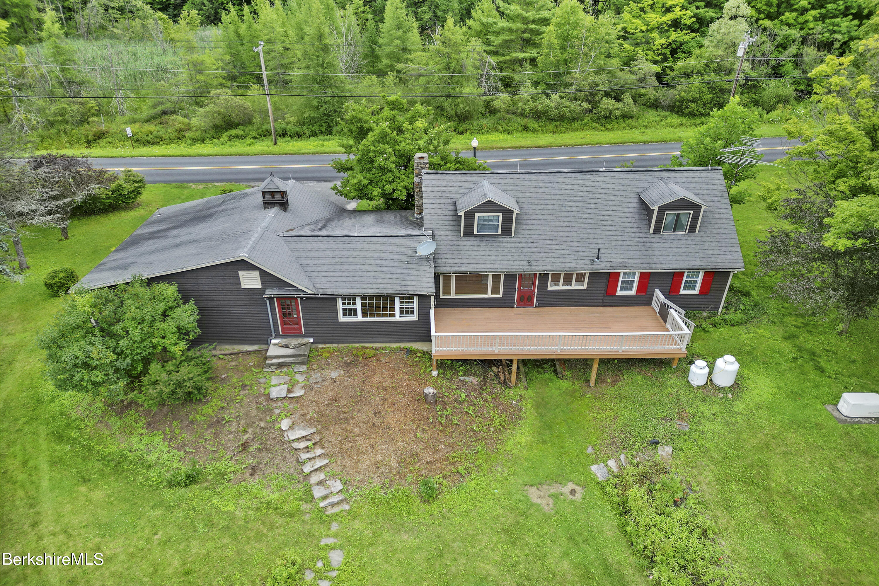 66 Main Road Tyringham, MA 01238 - Photo 43 of 45 905 Aerial View