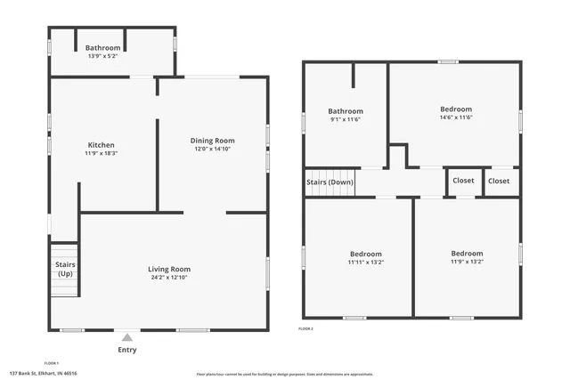 $220,000 | 137 Bank Street, Elkhart, IN 46516