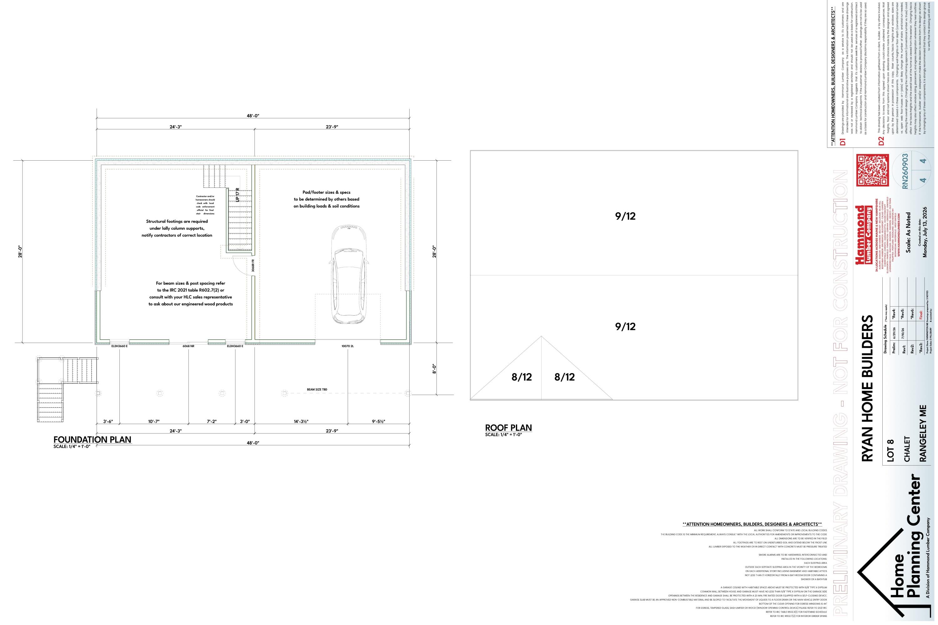 Map1-lot8 Case Road Rangeley, ME 04970 - Photo 4 of 8 8 Case Rd - Preliminary Drawing - Page-4