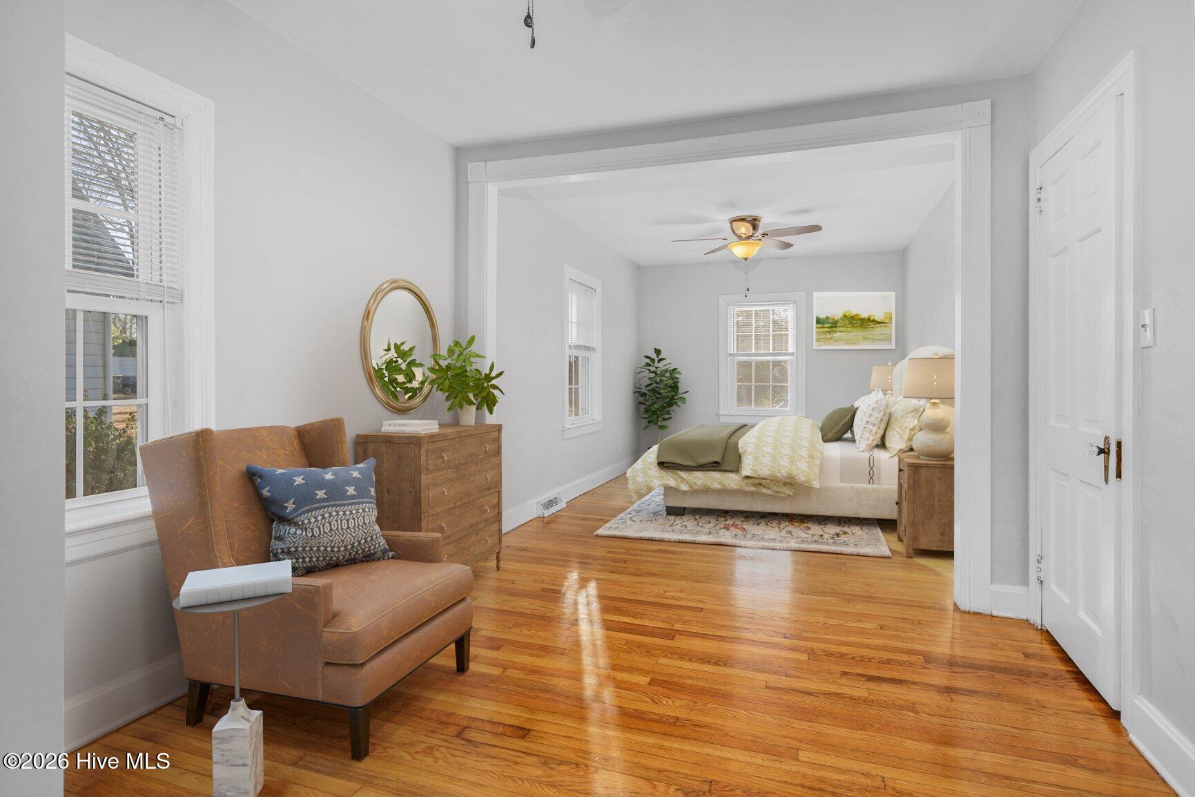 208 Clyde Avenue Northwest Wilson, NC 27893 - Photo 16 of 32 Virtually Staged Primary Bedroom