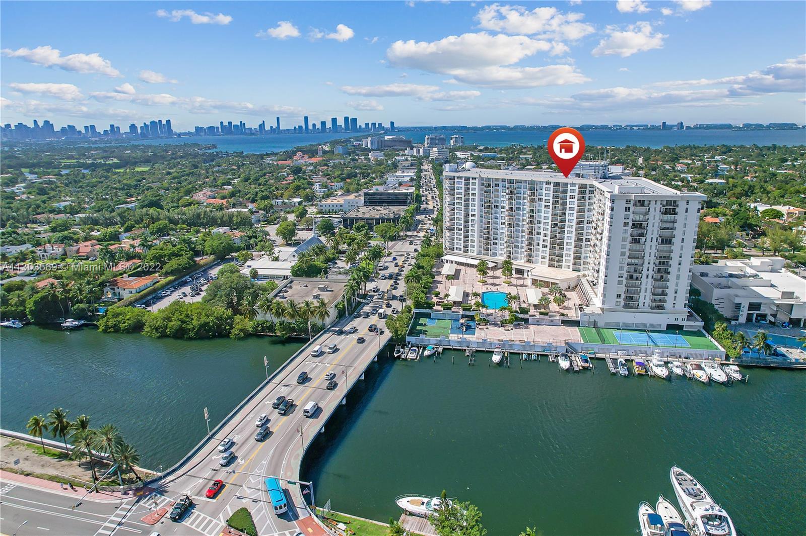4101 Pine Tree Drive, Unit 908 Miami Beach, FL 33140 - Photo 3 of 41 an aerial view of a city