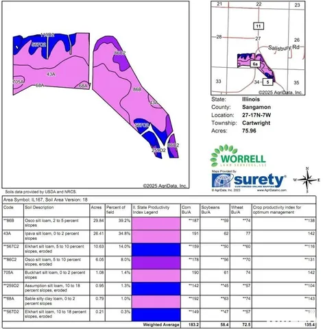 Salisbury Road, Pleasant Plains, IL 62677