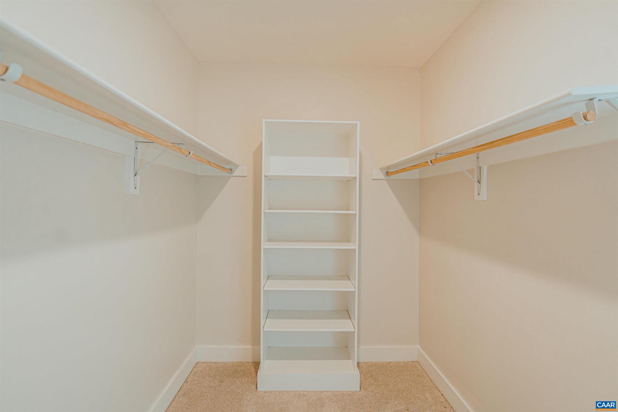 528 Trailside Drive Charlottesville, VA 22911 - Photo 33 of 51 a view of walk in closet with empty racks