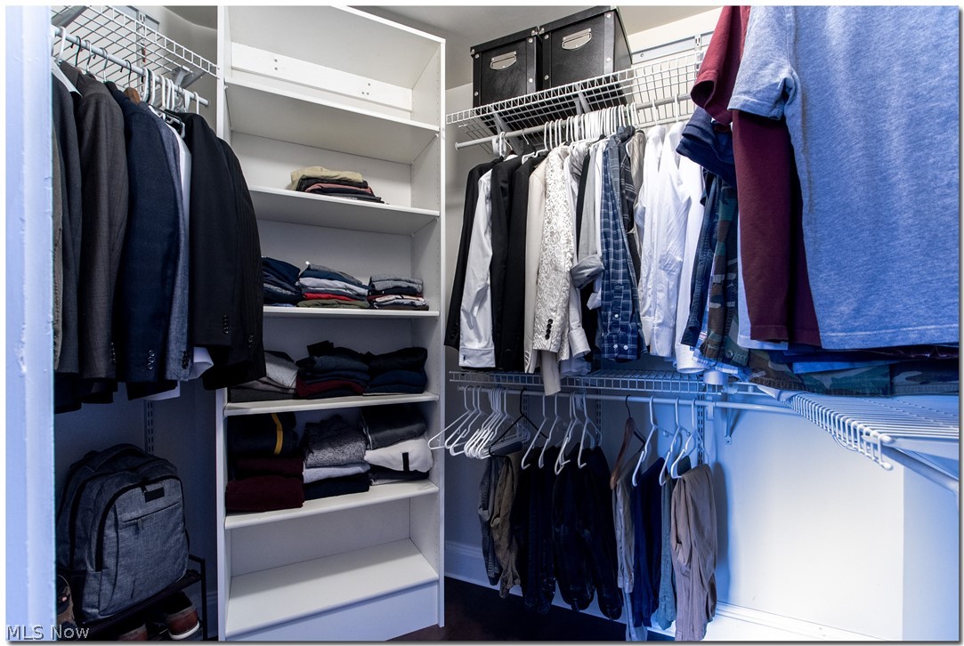 2825 Coventry Road Cleveland, OH 44120 - Photo 21 of 35 Master Closet with lots of shelving and storage