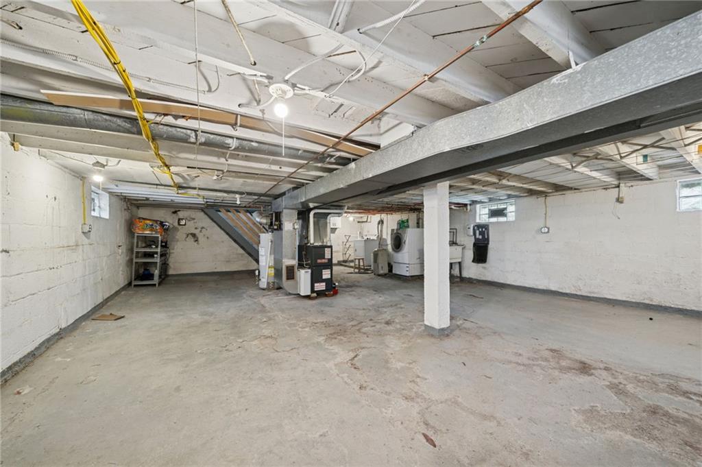 3425 Garvers Ferry Road New Kensington, PA 15068 - Photo 26 of 33 a view of empty room with wooden ceiling