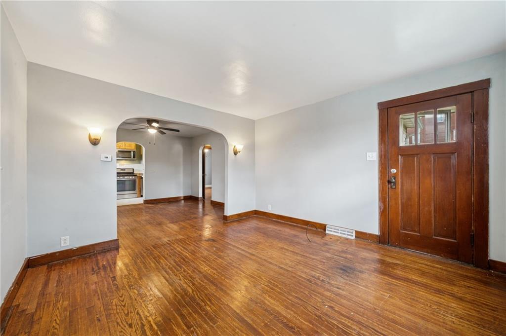 3425 Garvers Ferry Road New Kensington, PA 15068 - Photo 10 of 33 a view of empty room with wooden floor
