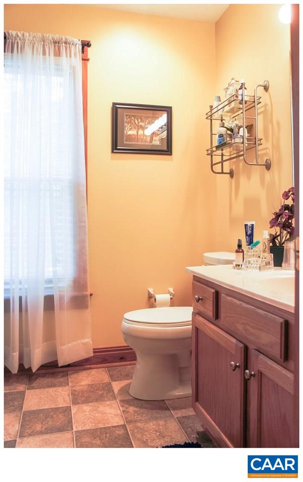 68 Amethyst Road Palmyra, VA 22963 - Photo 12 of 30 a bathroom with a sink a toilet and a mirror