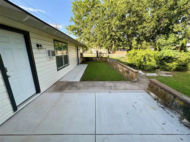 a view of outdoor space and yard