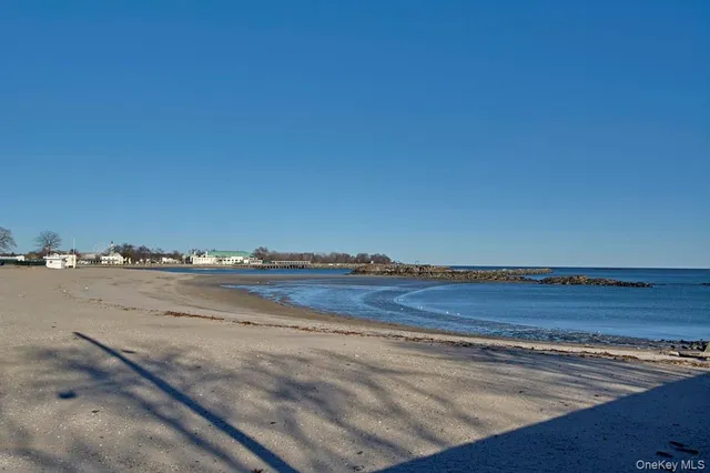 a view of an ocean beach