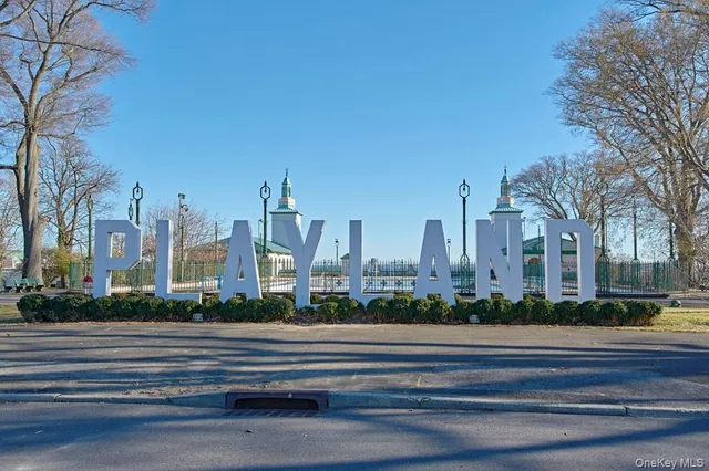a building view that has couches on it