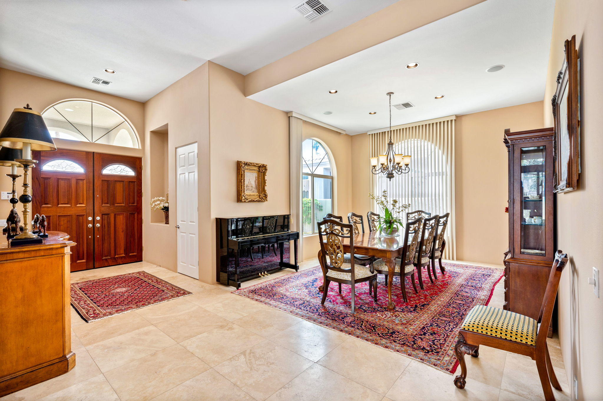 70615 Sunny Lane Rancho Mirage, CA 92270 - Photo 7 of 41 a view of a livingroom with furniture window and wooden floor
