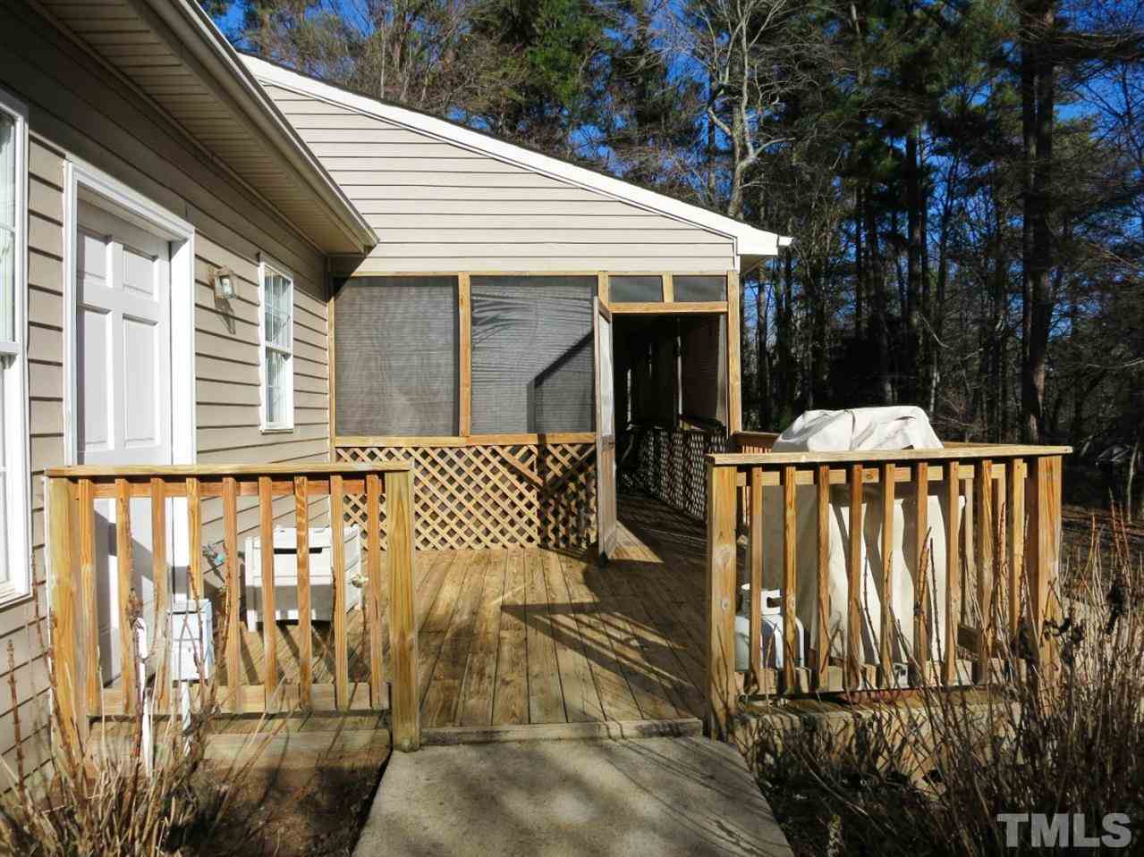 3626 Laurel Hills Road Raleigh, NC 27612 - Photo 21 of 25 View of the spacious Deck.