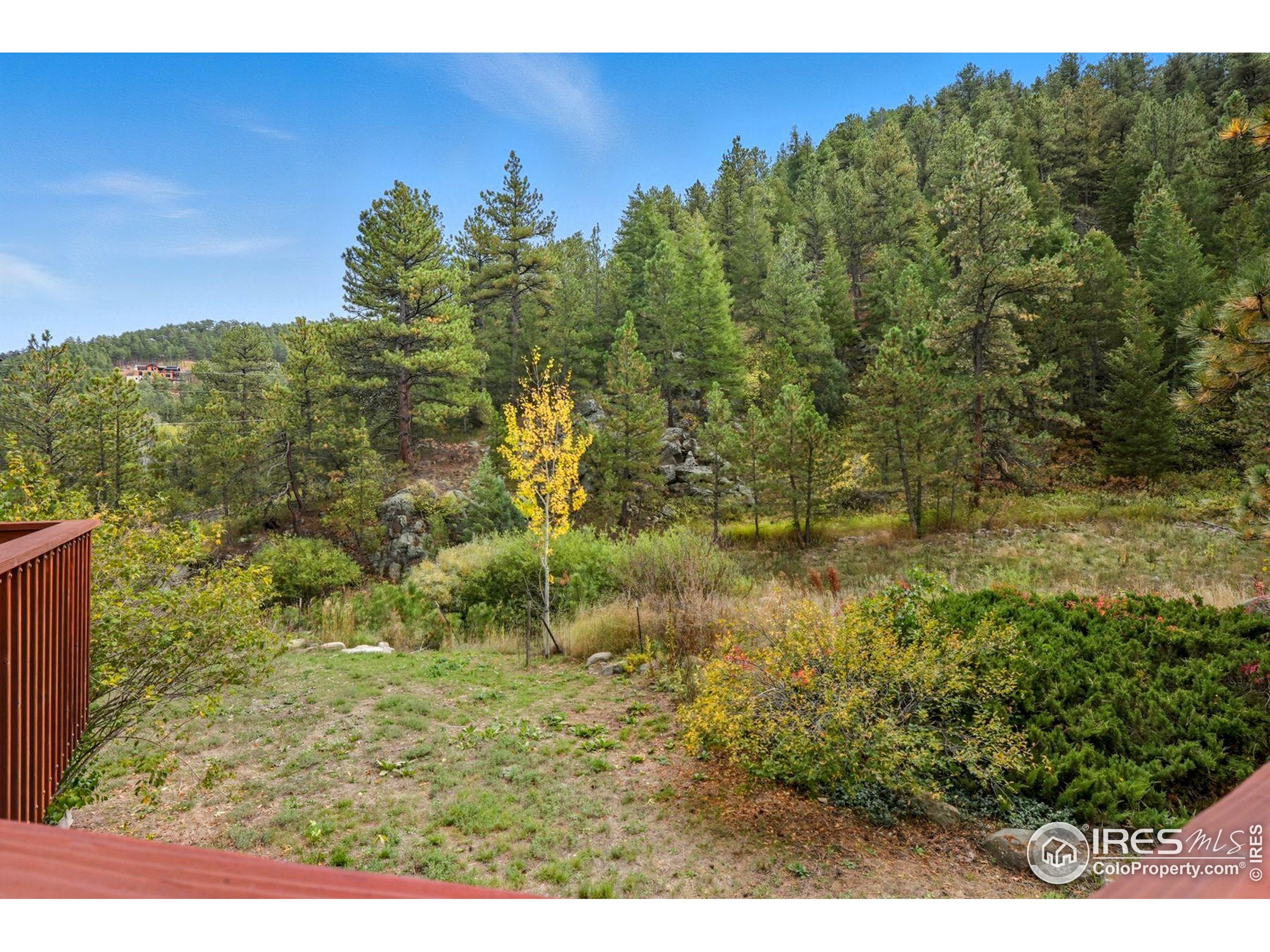 1037 Wagonwheel Gap Road Boulder, CO 80304 - Photo 13 of 43 a view of a yard