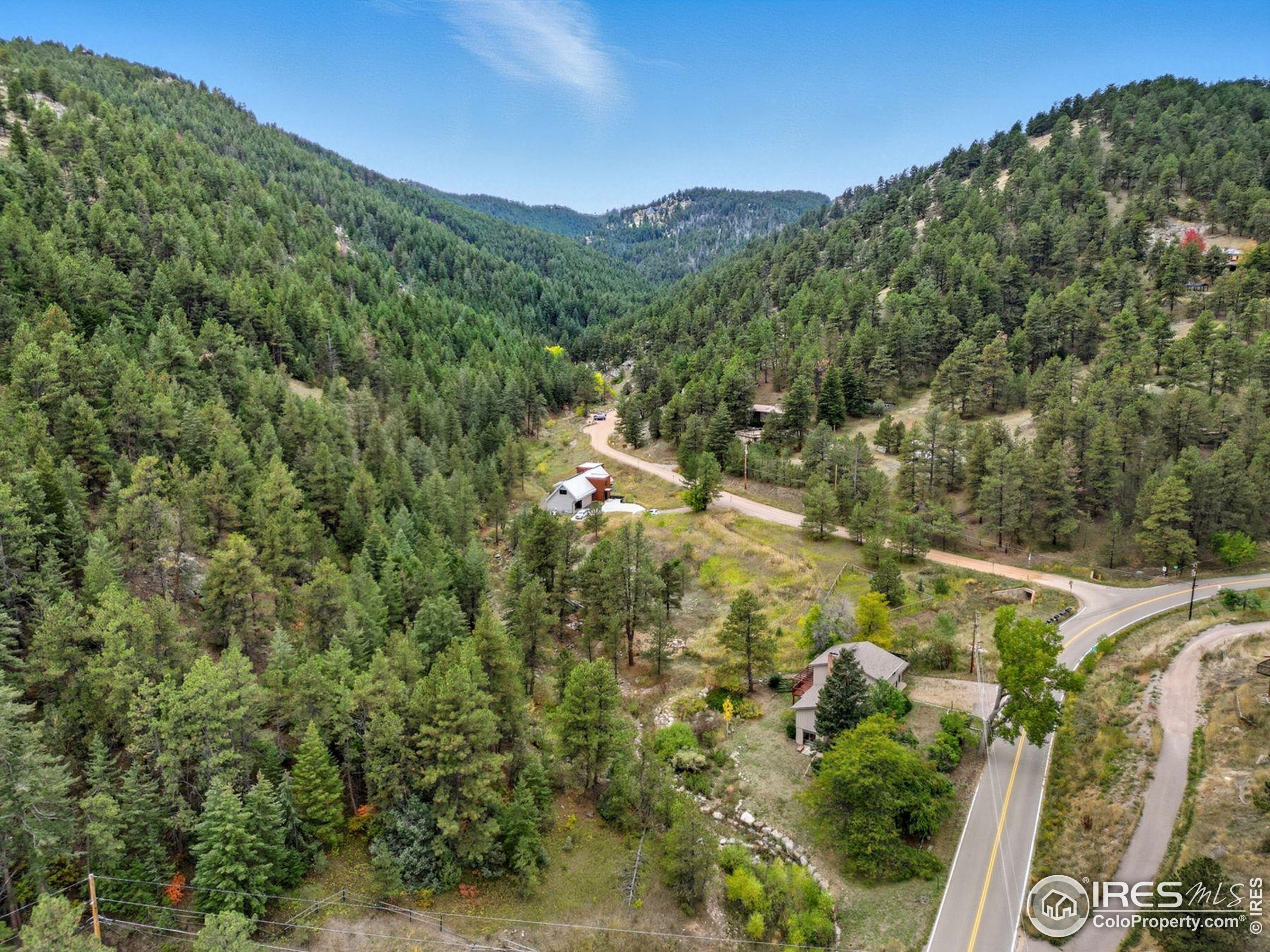 1037 Wagonwheel Gap Road Boulder, CO 80304 - Photo 40 of 43 a view of a lake with a mountain