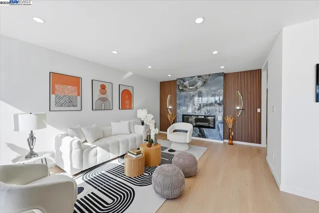 a view of a bathroom from a balcony