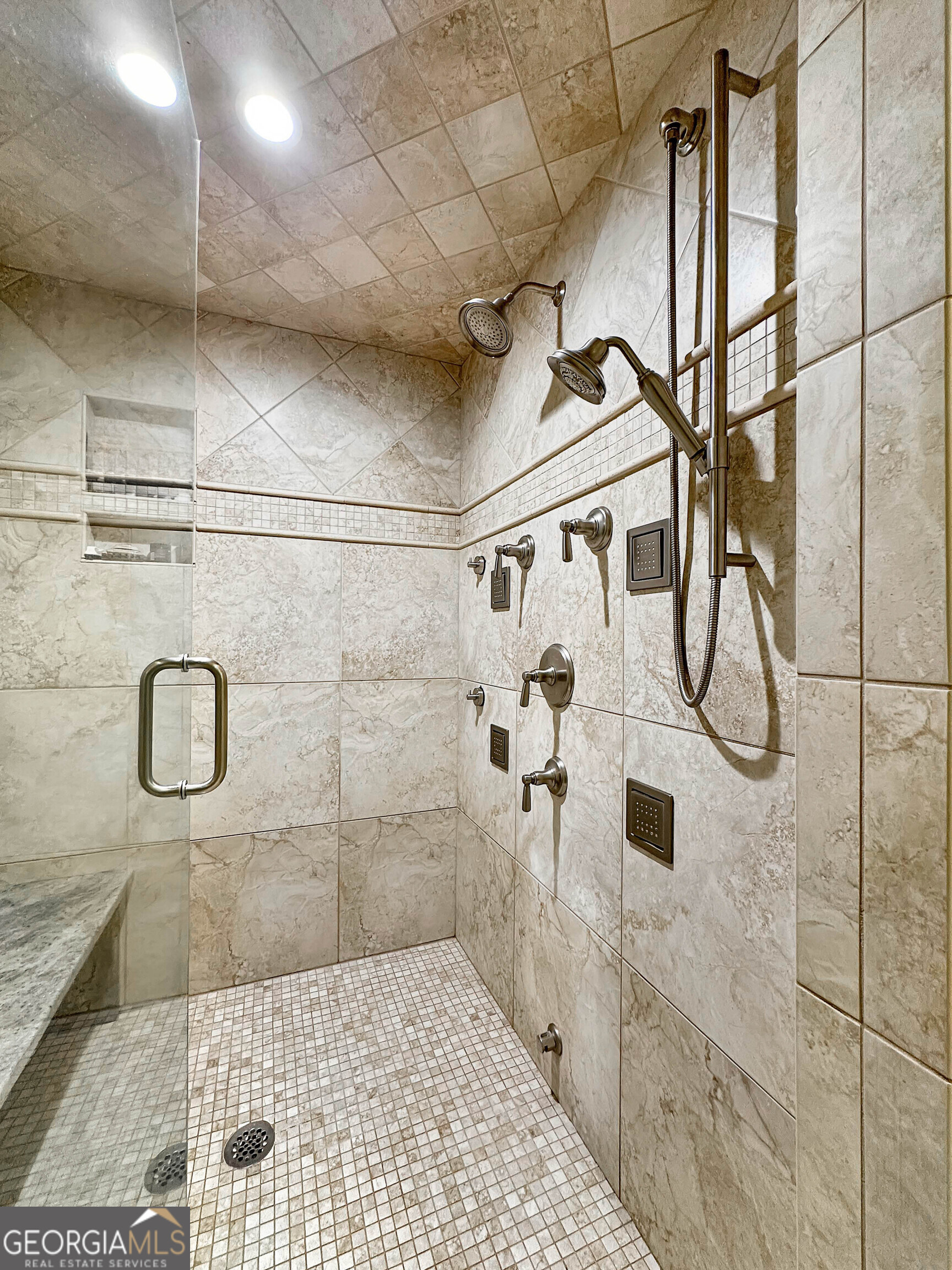 500 Augusta Lane Chattahoochee Hills, GA 30268 - Photo 34 of 49 a bathroom with a shower