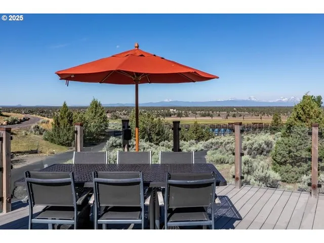 a view of a city from a balcony