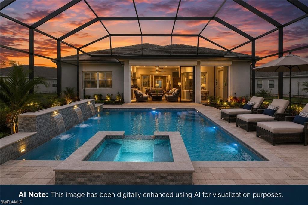 28113 Captiva Shell Loop Bonita Springs, FL 34135 - Photo 26 of 26 A rendition of what a pool would look like added to home.