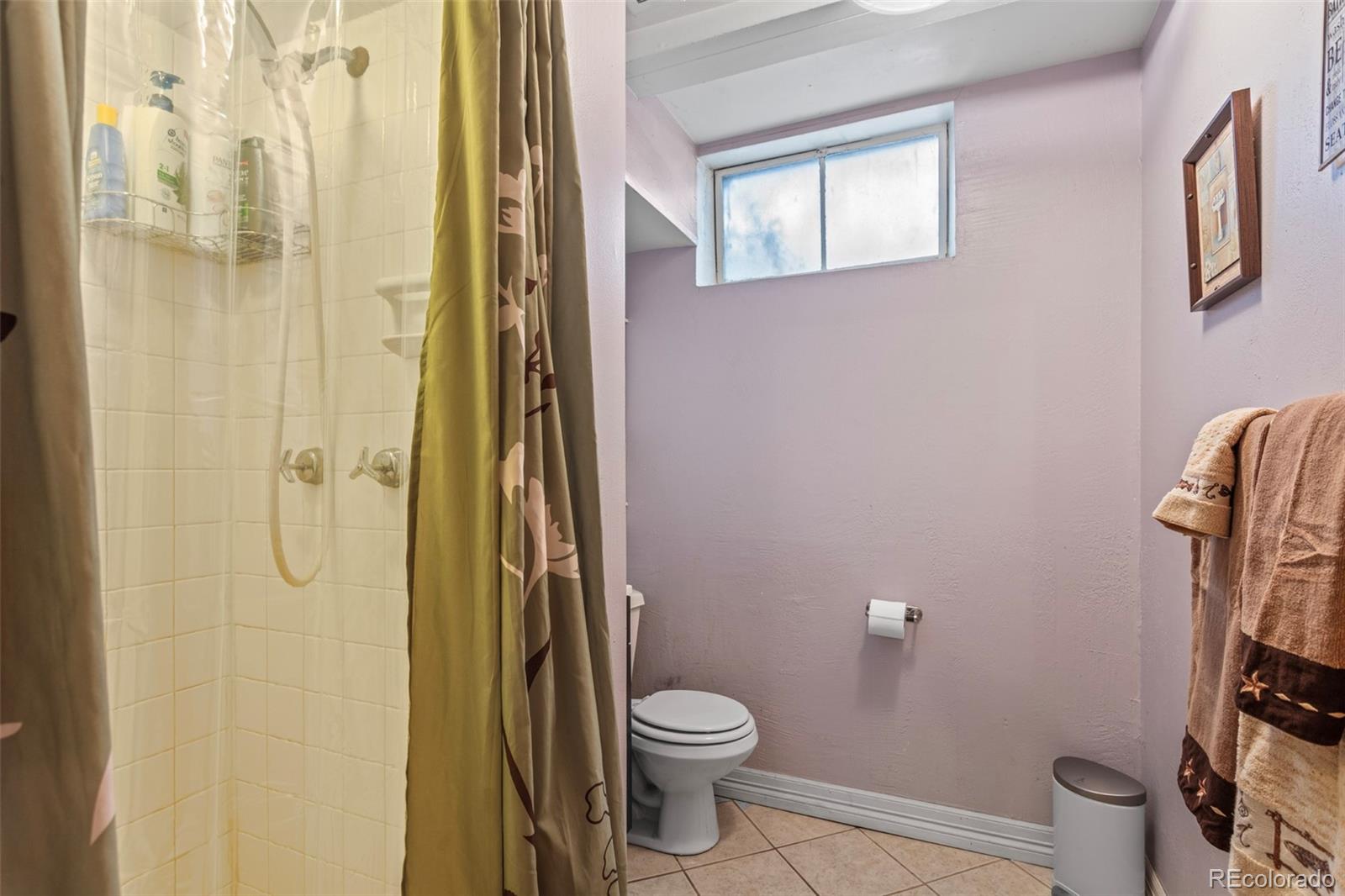 7296 Raritan Street Denver, CO 80221 - Photo 19 of 23 a bathroom with a toilet and shower