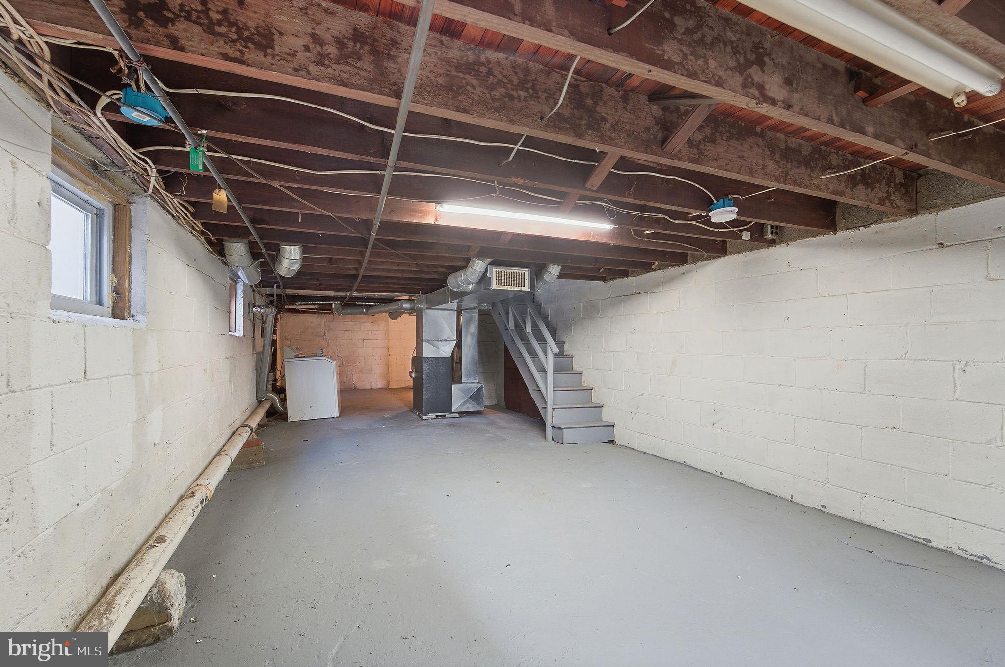 601 Hunter Street Gloucester City, NJ 08030 - Photo 30 of 35 a view of empty room with wooden ceiling