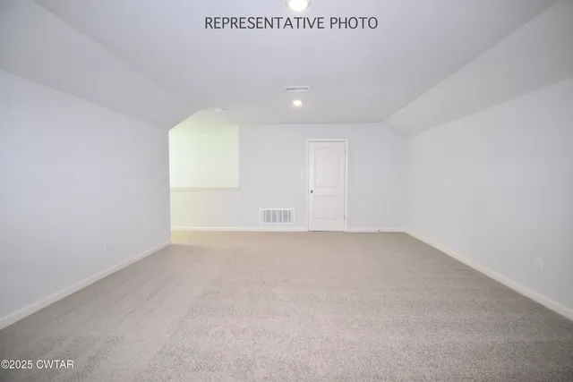 a view of empty room