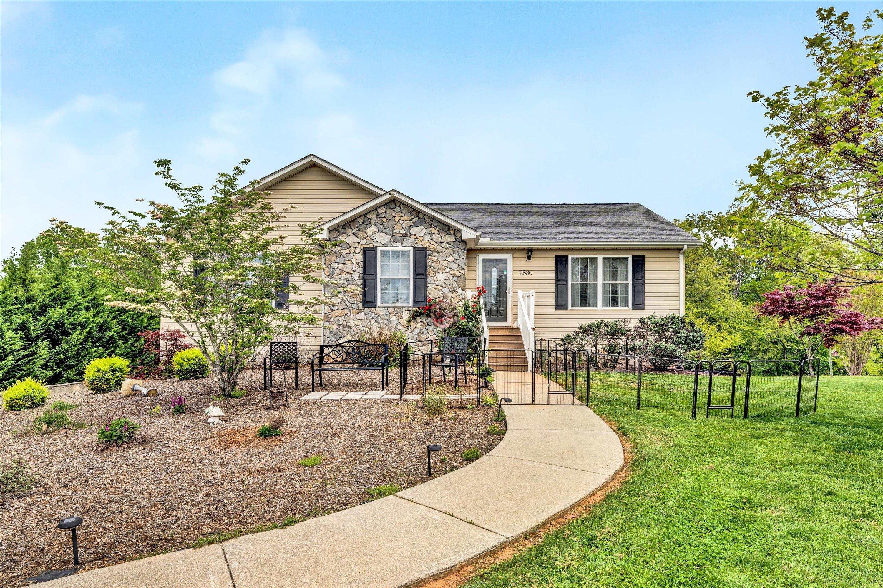 2530 Edwardsville Road Hardy, VA 24101 - Photo 1 of 30 a view of a house with a yard and sitting area