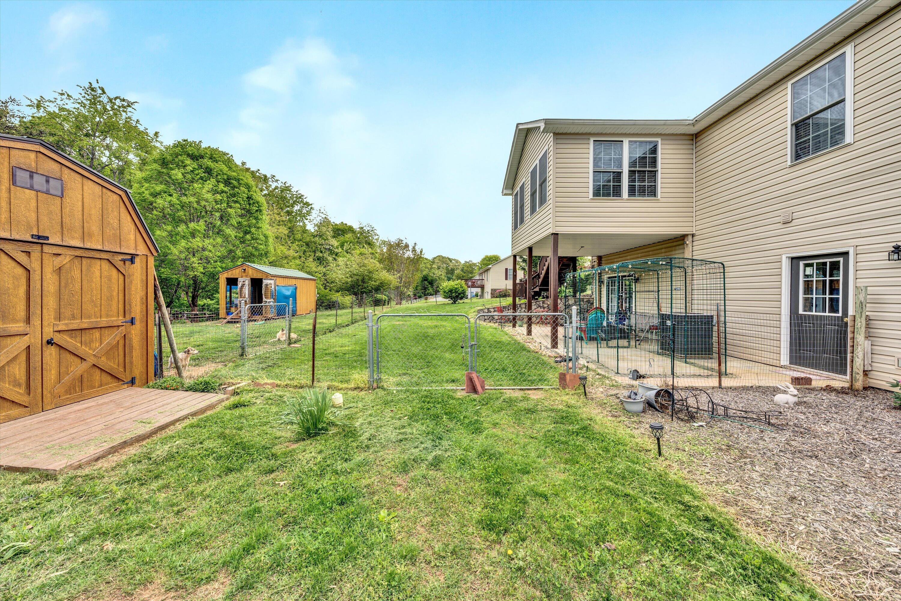 2530 Edwardsville Road Hardy, VA 24101 - Photo 26 of 30 a view of a house with backyard and sitting area