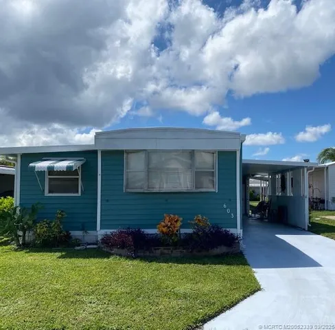 $87,500 | 603 Tahiti Boulevard, Jensen Beach, FL 34957