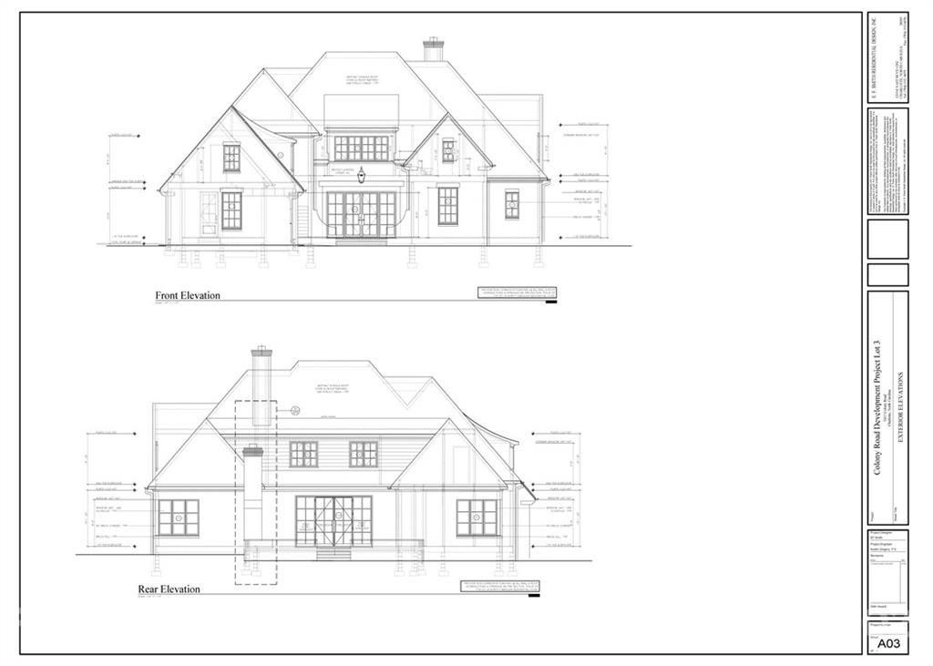 5413 Colony Road Charlotte, NC 28226 - Photo 2 of 5 a black and white photo of a living room