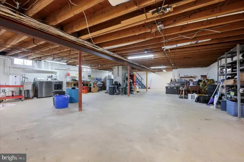 a view of the storage and utility room