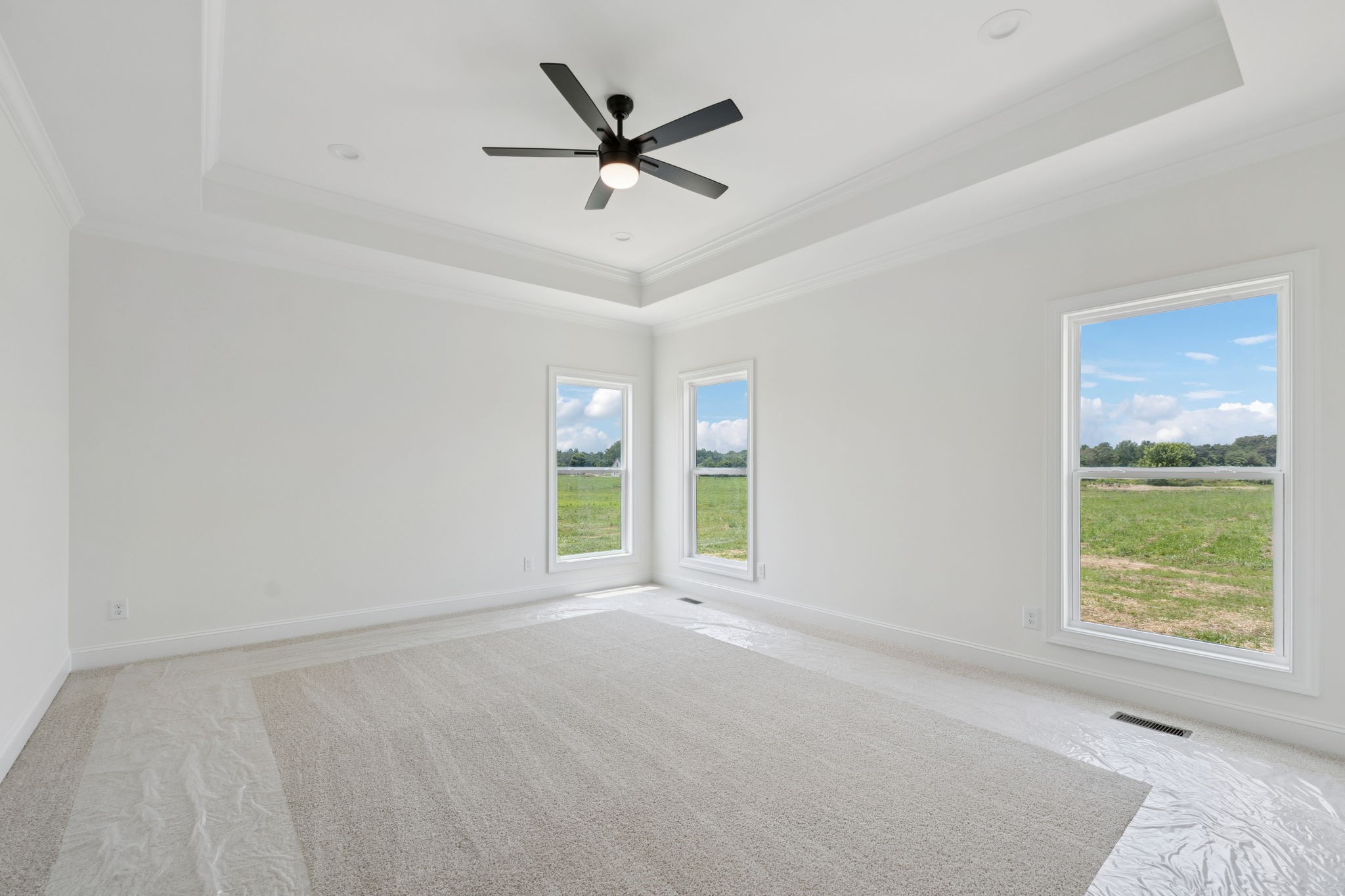 0 Midland Road Bell Buckle, TN 37020 - Photo 22 of 36 a view of a livingroom with a ceiling fan and window