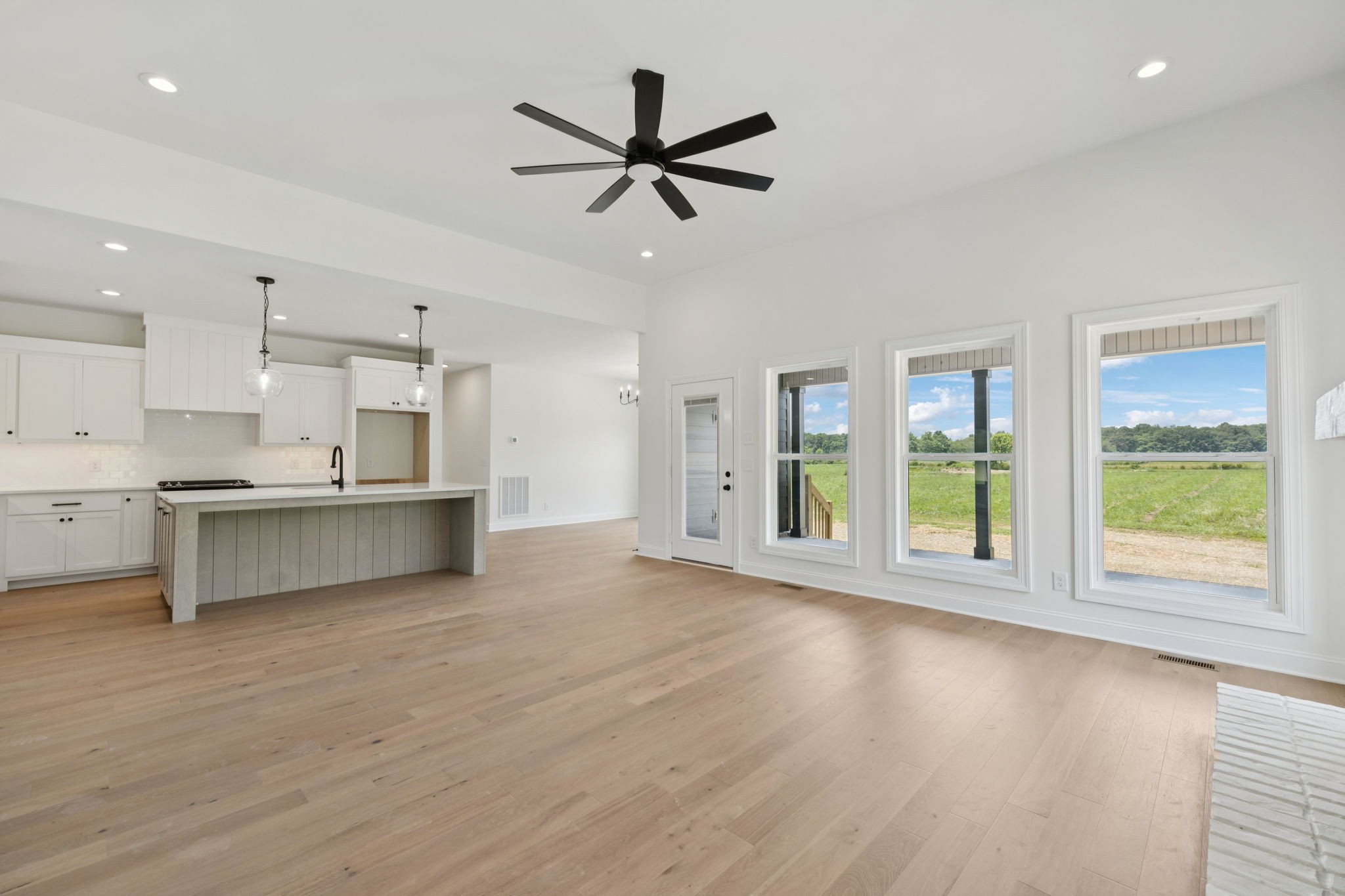 0 Midland Road Bell Buckle, TN 37020 - Photo 9 of 36 a view of kitchen with cabinets and wooden floor