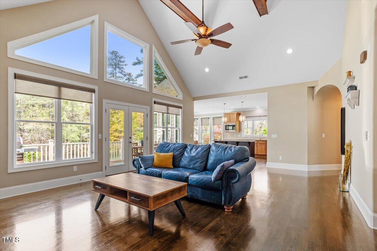 1422 Gormly Circle Sanford, NC 27330 - Photo 10 of 59 a living room with furniture and a large window