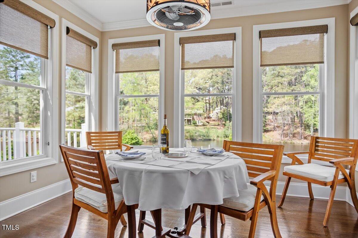1422 Gormly Circle Sanford, NC 27330 - Photo 12 of 59 a dining room with furniture and windows