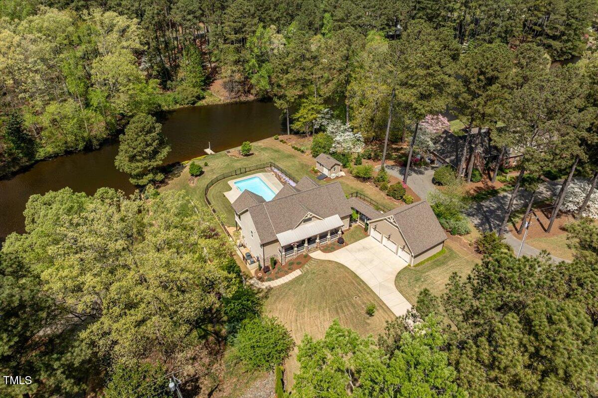 1422 Gormly Circle Sanford, NC 27330 - Photo 56 of 59 an aerial view of residential house with outdoor space