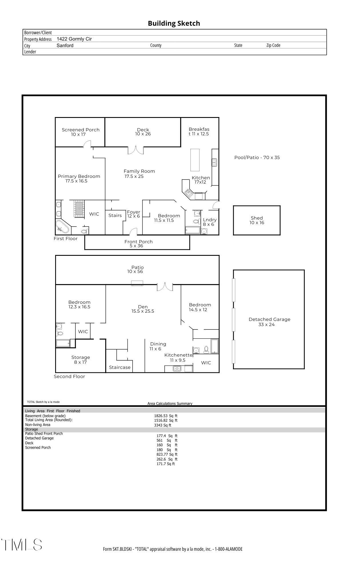 1422 Gormly Circle Sanford, NC 27330 - Photo 59 of 59 Gormly floor plan.pdf