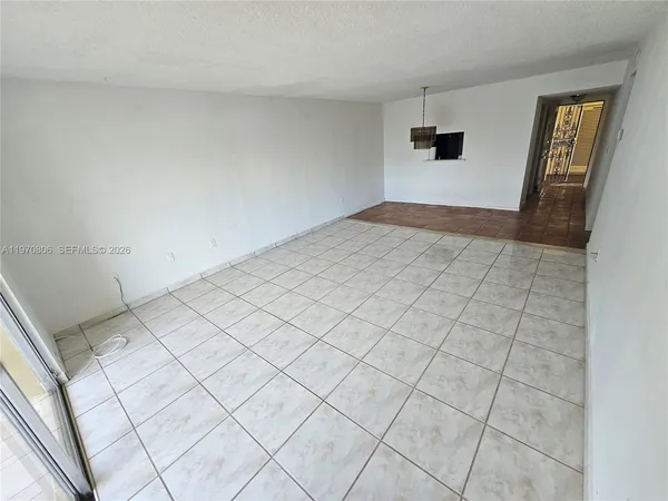 a view of empty room