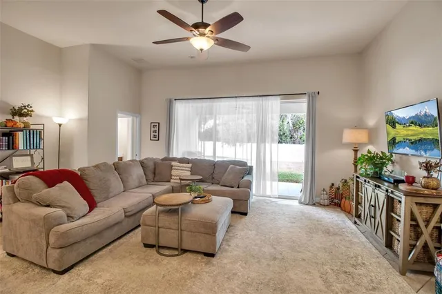 a spacious bedroom with a bed and a walk in closet