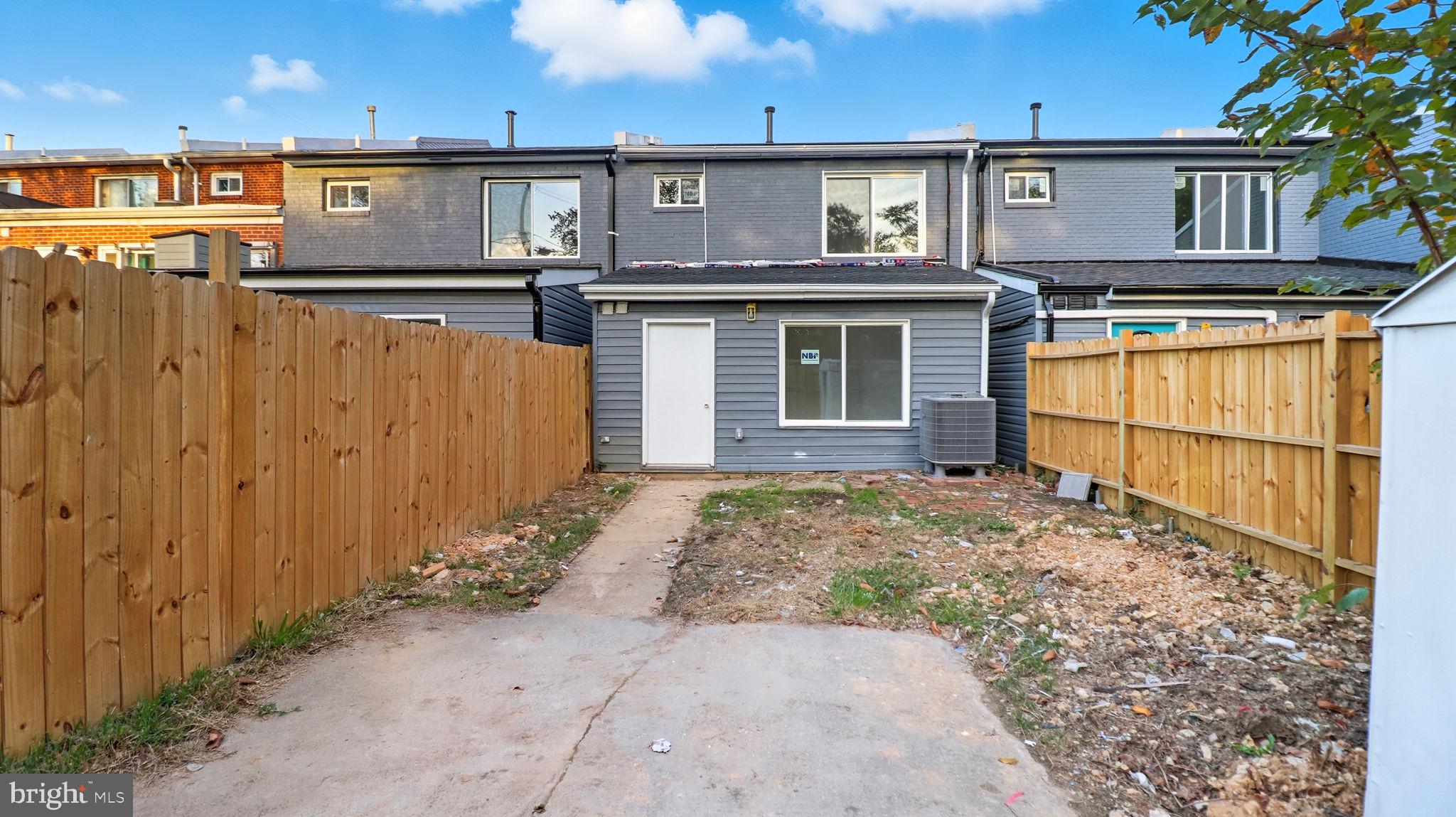 2238 15th Street Northeast Washington, DC 20018 - Photo 31 of 38 a view of a house with wooden fence