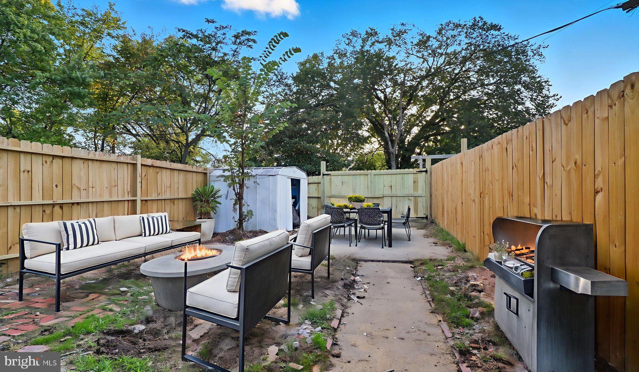 2238 15th Street Northeast Washington, DC 20018 - Photo 37 of 38 a outdoor space with furniture