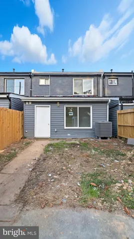 a backyard of a house